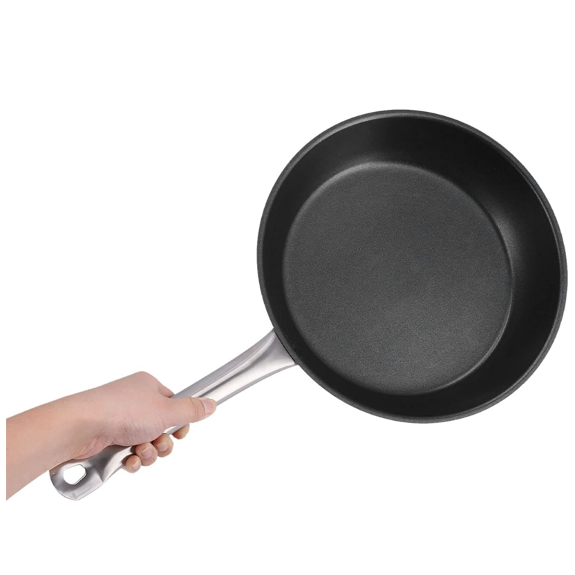 Stainless Steel Fry Pan with Handle Non Stick