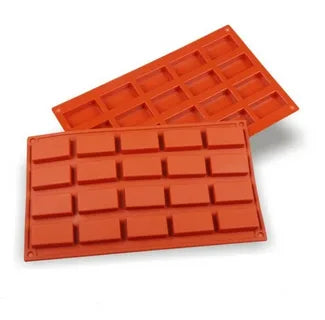 FINANCIERS MINI - SILICONE BAKING MOULD - 20 CUPS
