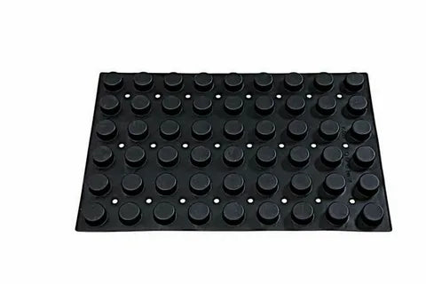 FLAN MOULD SILICONE MOLD - 54 CUPS