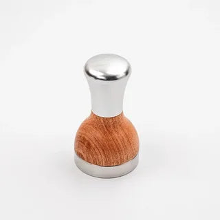 "BARISTA PREMIUM DESIGN TAMPER 58 MM MATERIAL- 304 STAINLESS STEEL  + WOOD"