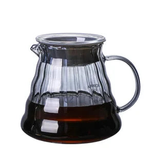 600ML GLASS POT, GRAY