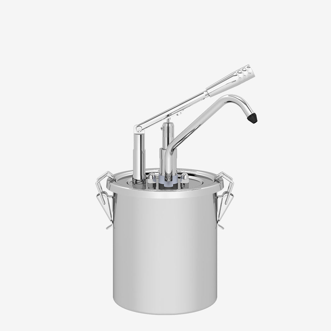 Lever Dispenser with 3 Ltr. Stainless Steel Locksafe Container