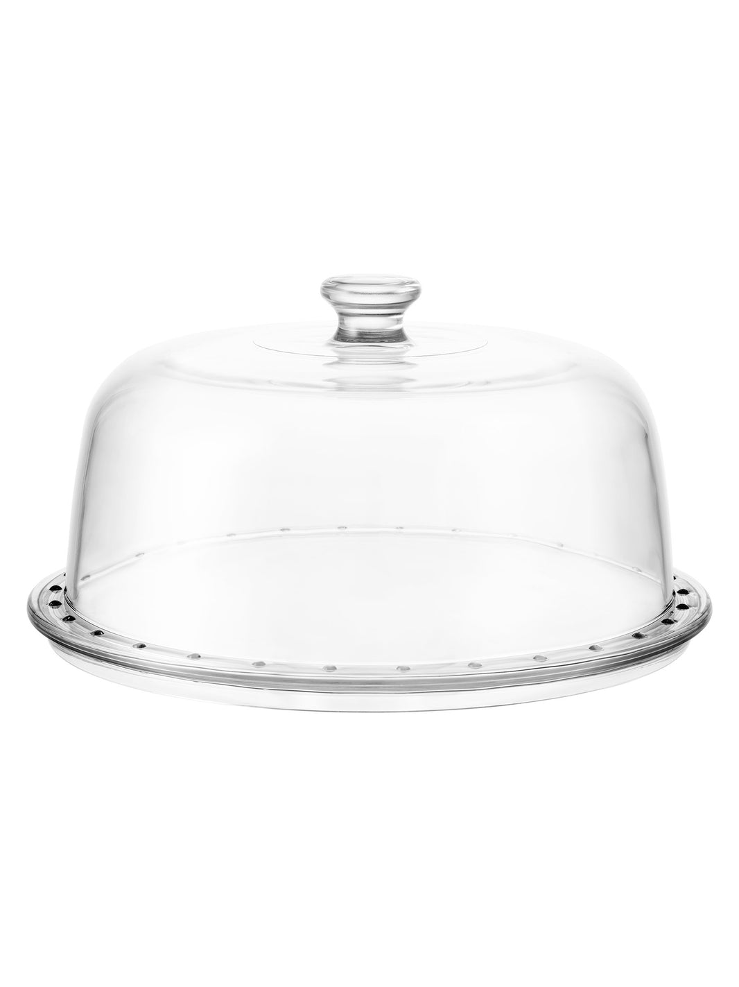 Palladio Cake Plate W/Dome 31cm - Borgonovo