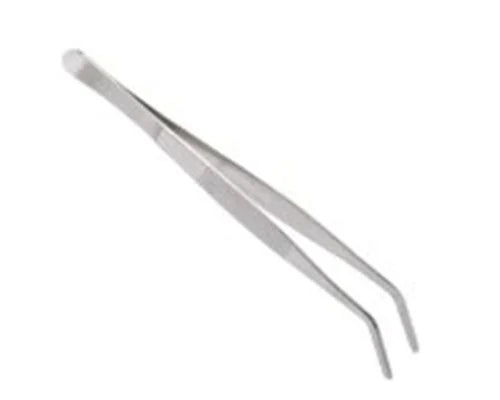 GARNISH TWEEZER SS EDGE BEND