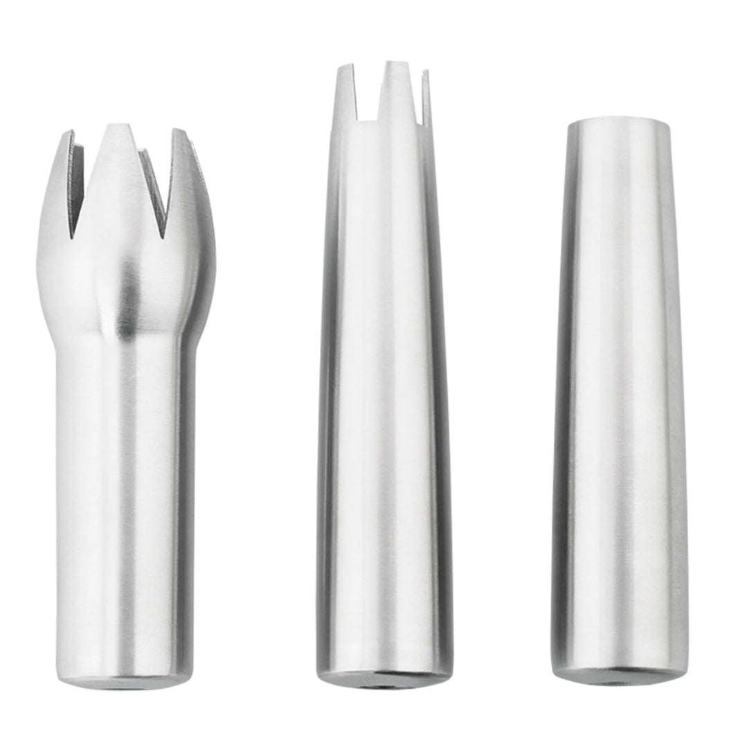 Stainless Steel Decorator Tips, Set of 3