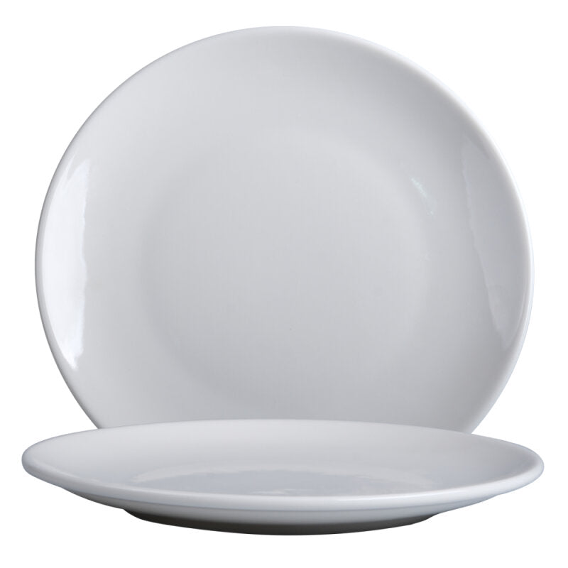Porcelain Elegance Flat Plate - Ziora