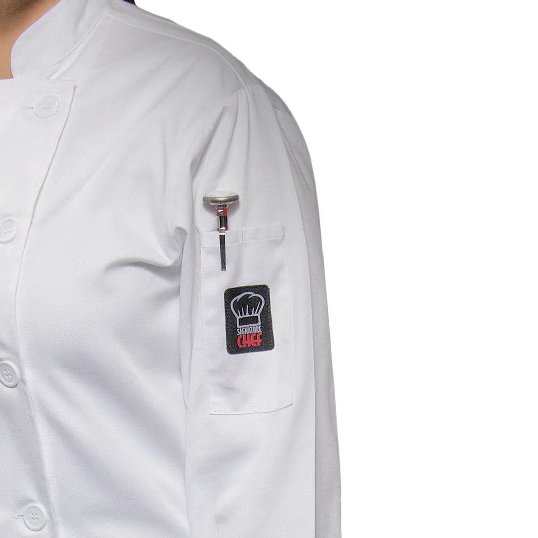 Women's Tapered Fit Chef Jacket