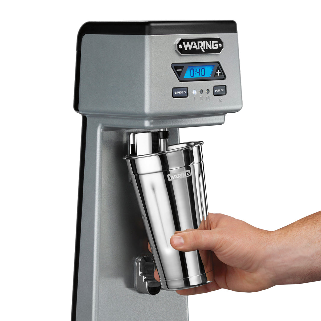 Waring HEAVY-DUTY SINGLE-SPINDLE DRINK MIXER WITH TIMER