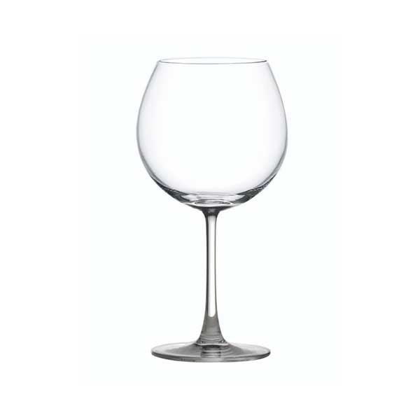 Ocean 650ml 6-Piece Set Madison Burgundy Glass / Clear
