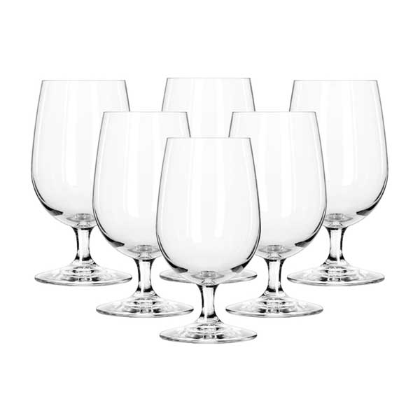 Ocean 425ml 6-Piece Set Madison Water Goblet Glass / Clear