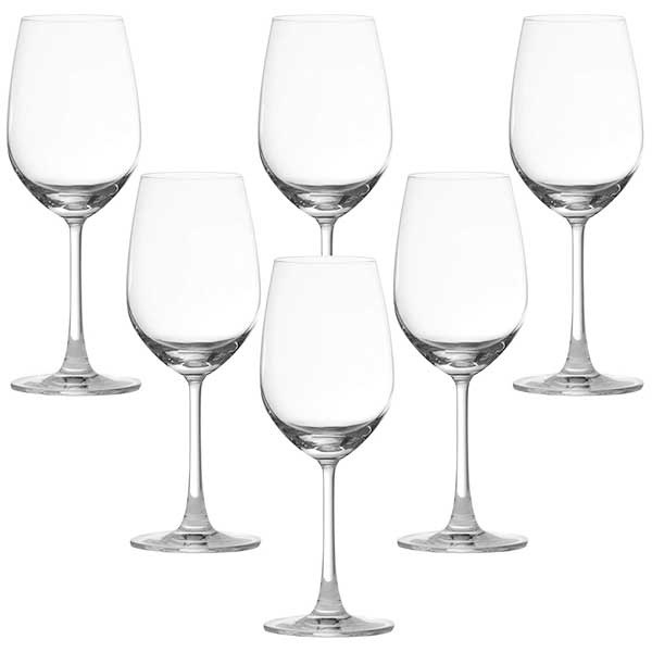 Ocean 350ml 6-Piece Set Madison White Wine Glass / Clear