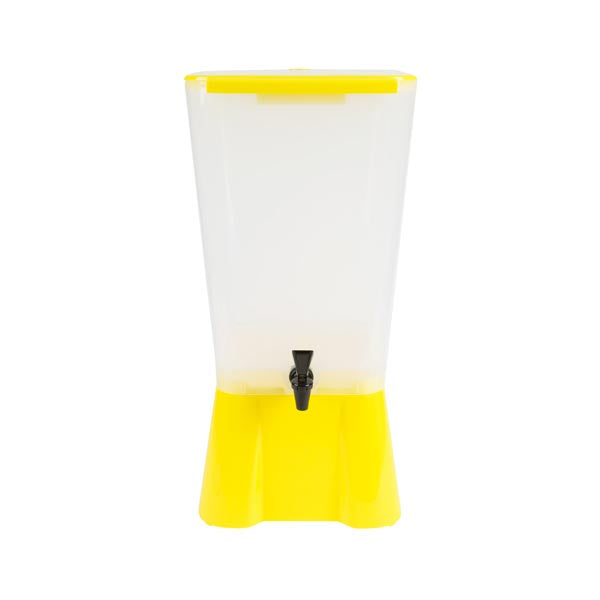 5 Gallon Yellow Beverage / Juice Dispenser / Tablecraft
