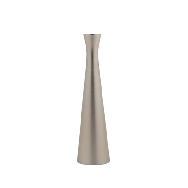 6 1/2" Metal Hourglass Bud Vase / Tablecraft