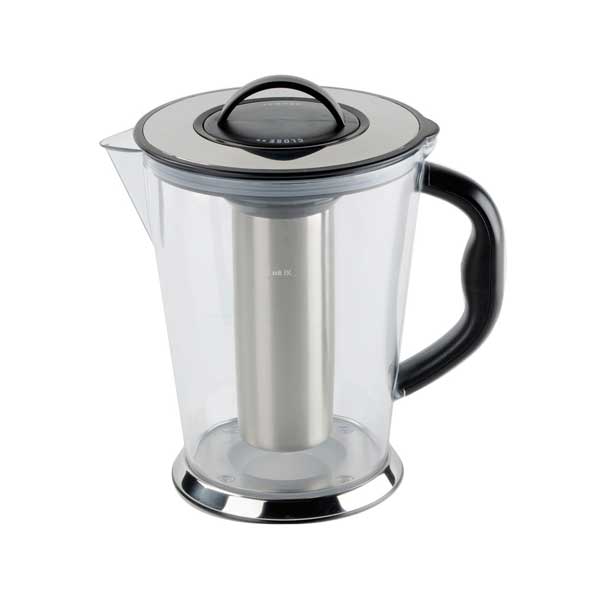 KoolKore 2 Qt. Plastic Pitcher with Stainless Steel Ice Core / Tablecraft