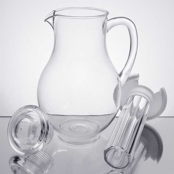 2 Qt. Polycarbonate Pitcher with Ice Core / Tablecraft