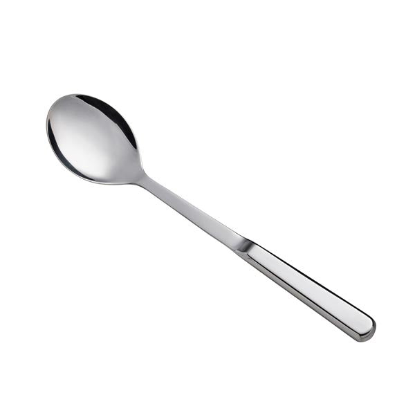 Stainless Steel Solid Serving Spoon with Hollow Handle / Tablecraft