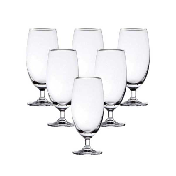 Ocean 340ml 6-Piece Set Classic Beer Glasses / Clear