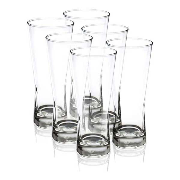 Ocean 330 ml 6-piece Set Metropolitan Beer Glass / Clear