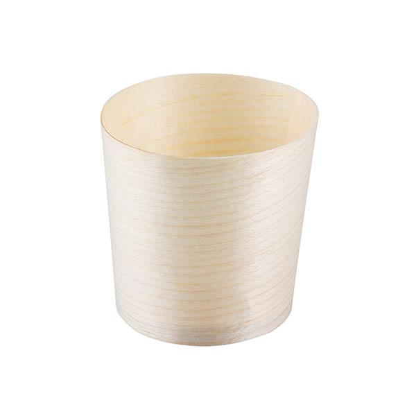 4 oz. Small Wooden Disposable Serving Cup / Tablecraft