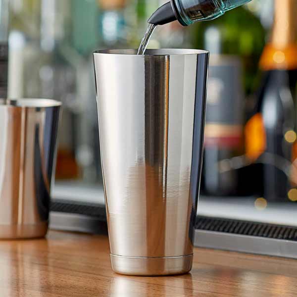 30 oz. Stainless Steel Cocktail / Bar Shaker / Winco