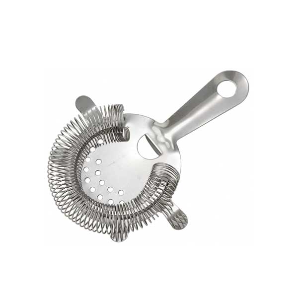 4 Prong Stainless Steel Cocktail / Bar Strainer / Winco