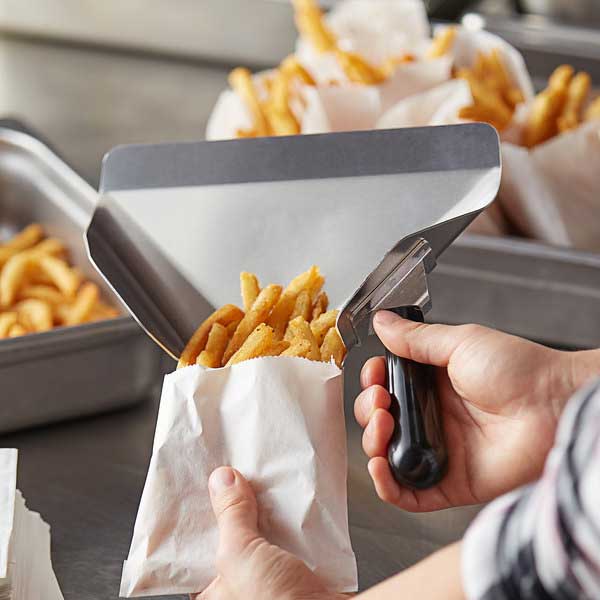 Stainless Steel French Fry Scoop / Winco