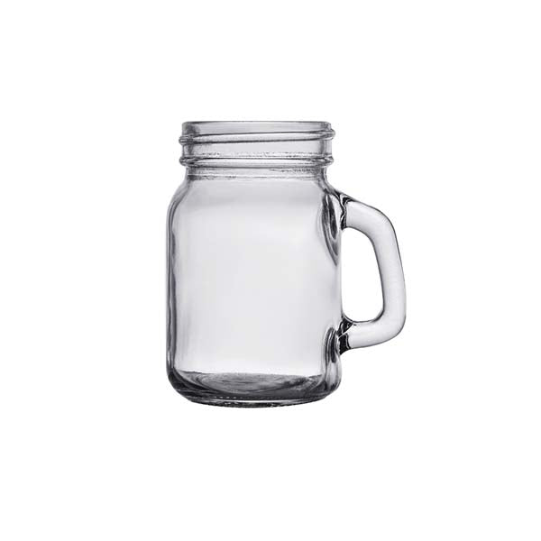 4 Pack of 4.5 oz. Clear Mason Jar Glasses / Tablecraft