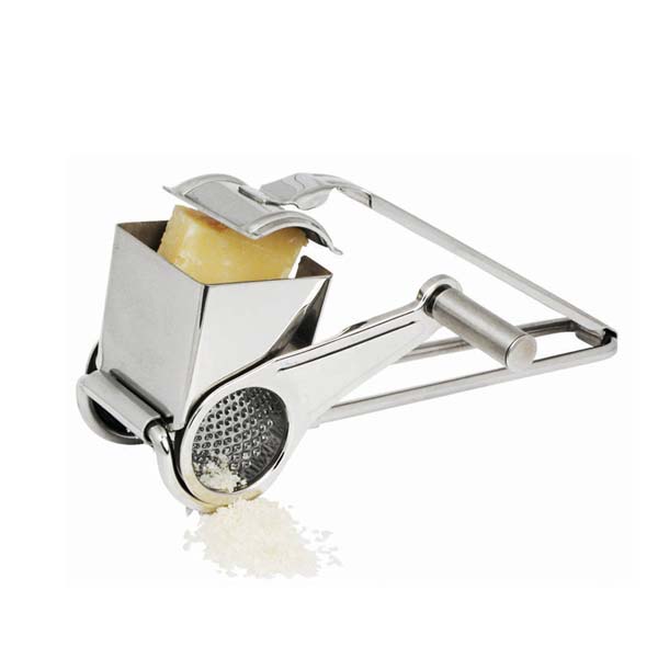 Stainless Steel Manual Cheese Grater with Drum / Winco
