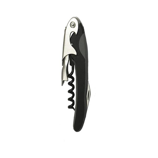 Waiter’s Corkscrew, double hinged, with comfort grip / Tablecraft