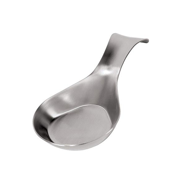 Stainless Steel 8" By 4" Single Spoon Rest / Tablecraft