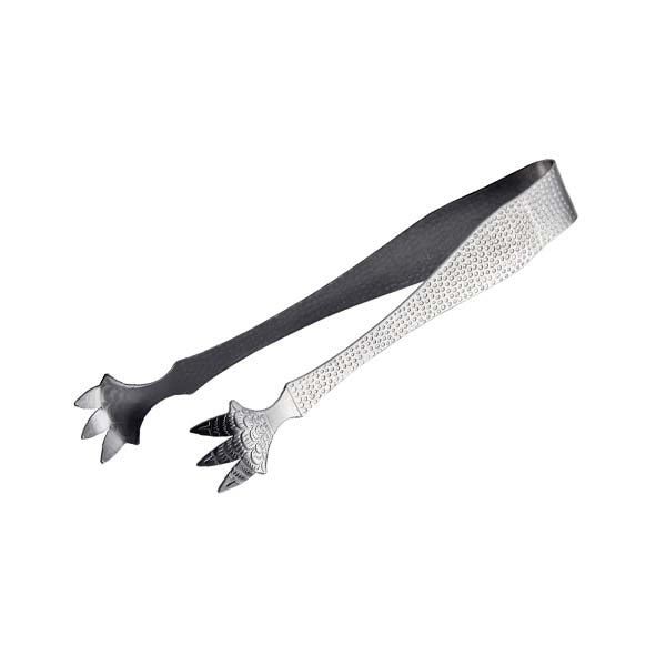 Stainless Steel 7" Textured Ice Tongs / Winco