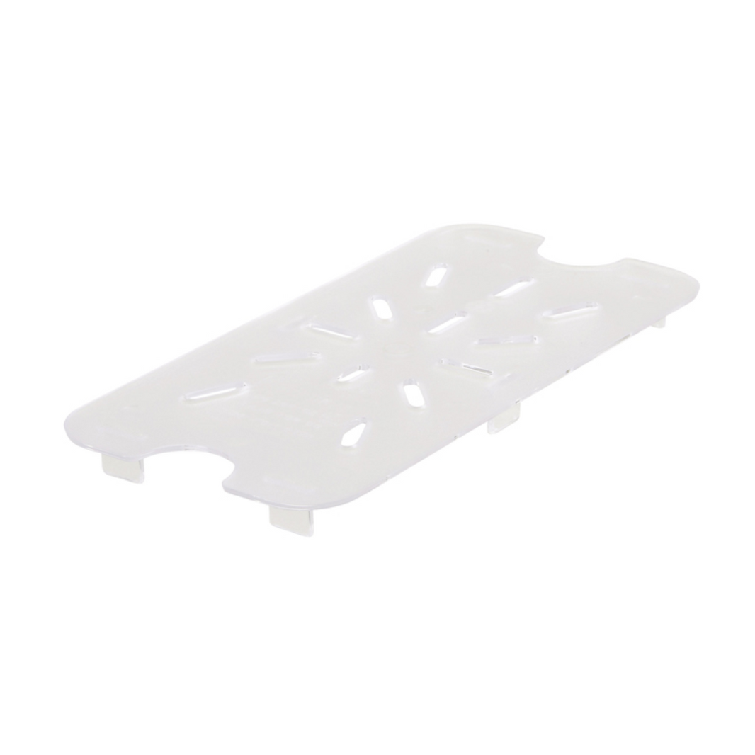 10-1/4" x 4-7/16" Quater Poly-Ware Drain Shelf Food Pan - Winco