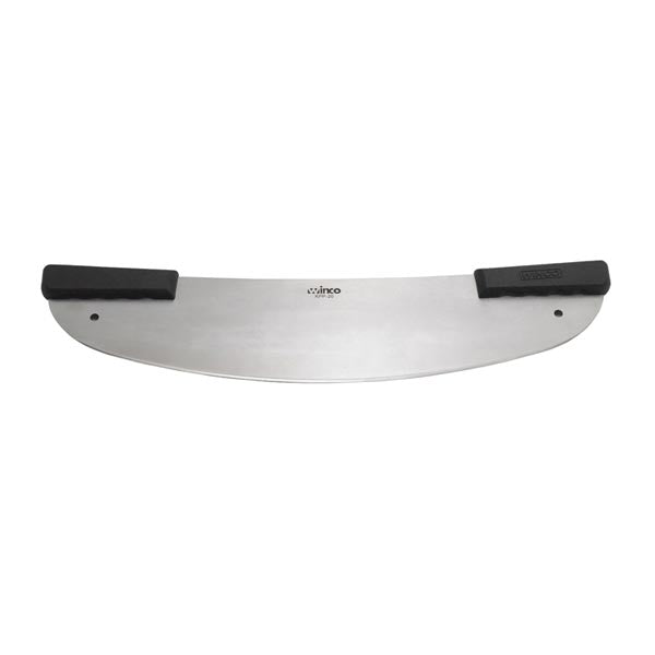 Rocker 20" Pizza Knife with Polypropylene Handles / Winco