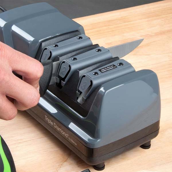 Triple Diamond 3 Stage Professional Electric Knife Sharpener