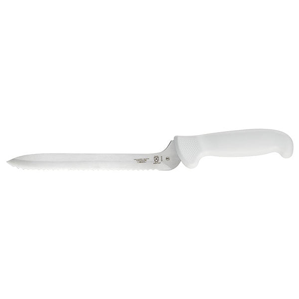 8" Offset Wavy Edge Bread Knife with Straight Handle / Mercer