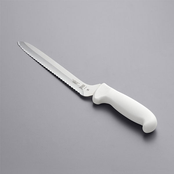 8" Offset Wavy Edge Bread Knife with Straight Handle / Mercer