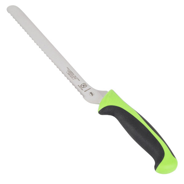 8" Offset Serrated Edge Bread / Sandwich Knife with Handle / Mercer