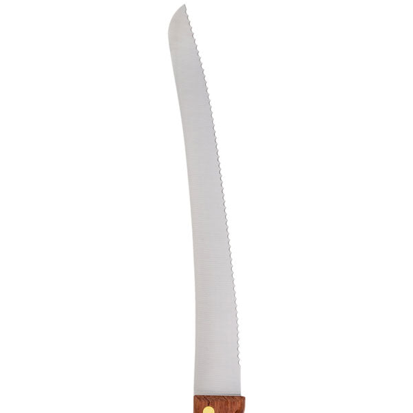 10" Wavy Edge Curved Bread Knife with Rosewood Handle / Mercer