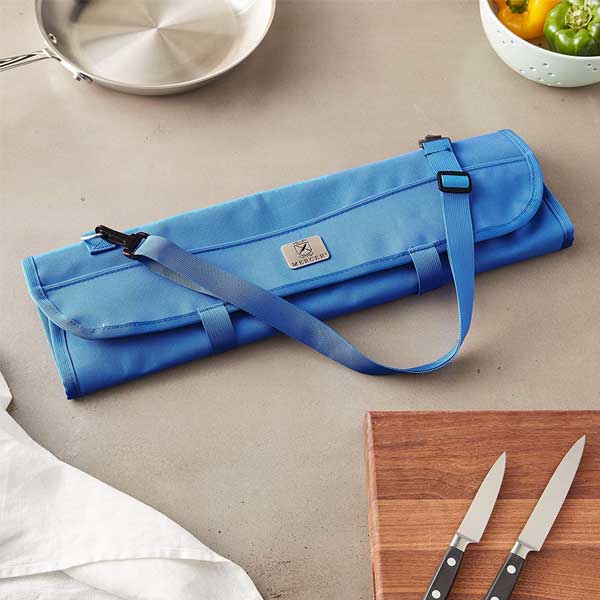 Blue 8 Pocket Knife Roll / Mercer