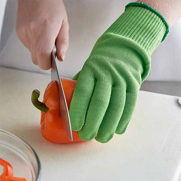 Green A4 Level Cut-Resistant Glove - Medium