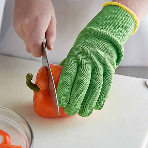 Green A4 Level Cut-Resistant Glove - Extra Small