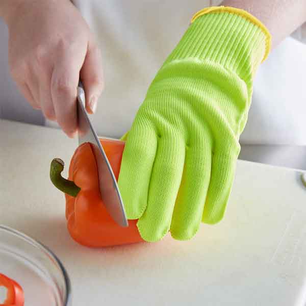 Yellow A4 Level Cut-Resistant Glove - Extra Small
