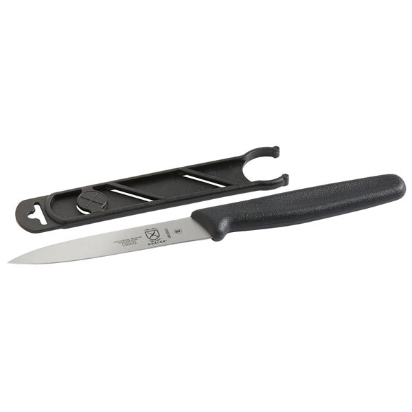 4" Pointed Tip Paring / Bar Knife with Guard