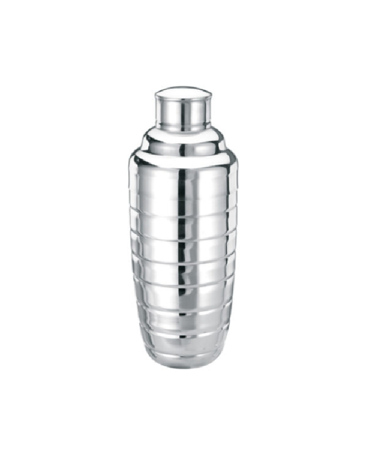 Stainless Steel 24 oz. Three Piece Beehive Cocktail Shaker Set / Winco