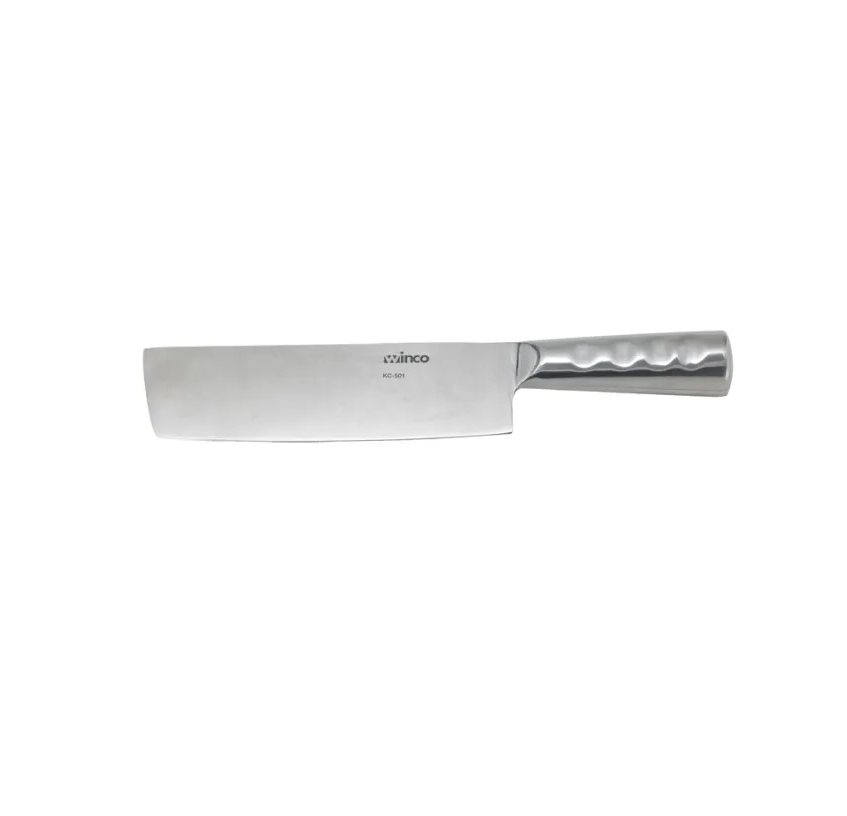 Winco Chinese Cleaver Steel Handle, 8″ x 2-1/4″ Blade