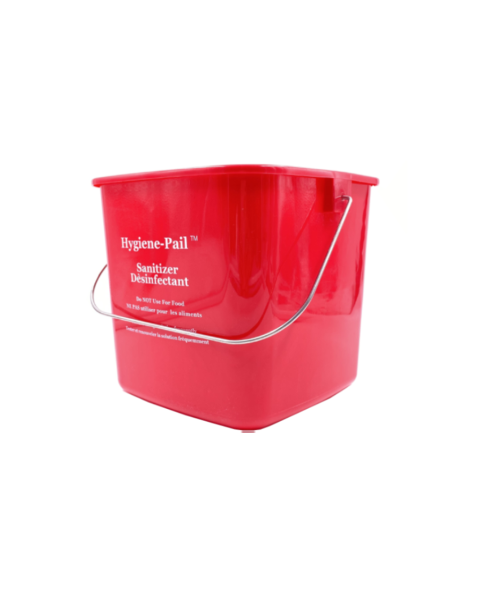 Red 6 Quart Cleaning Bucket For Home Or Commercial Use / KNICER