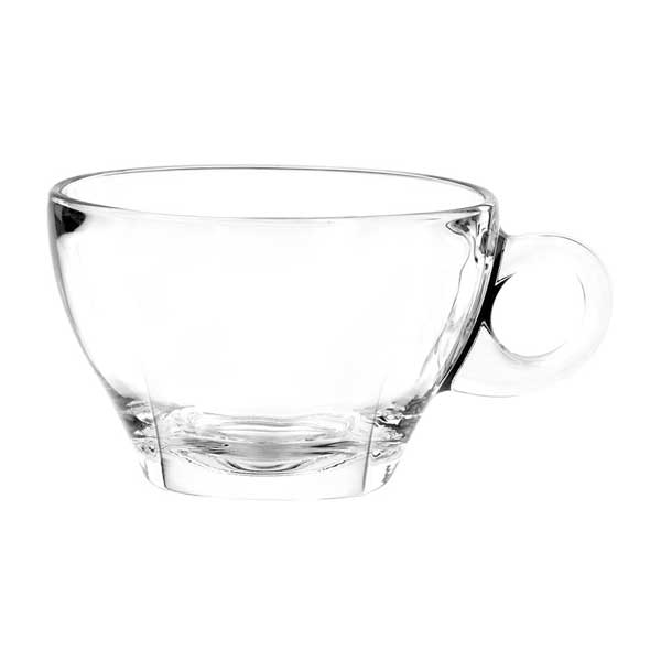 Ocean 260ml 6-Piece Set Caffe Glass Latte Cup