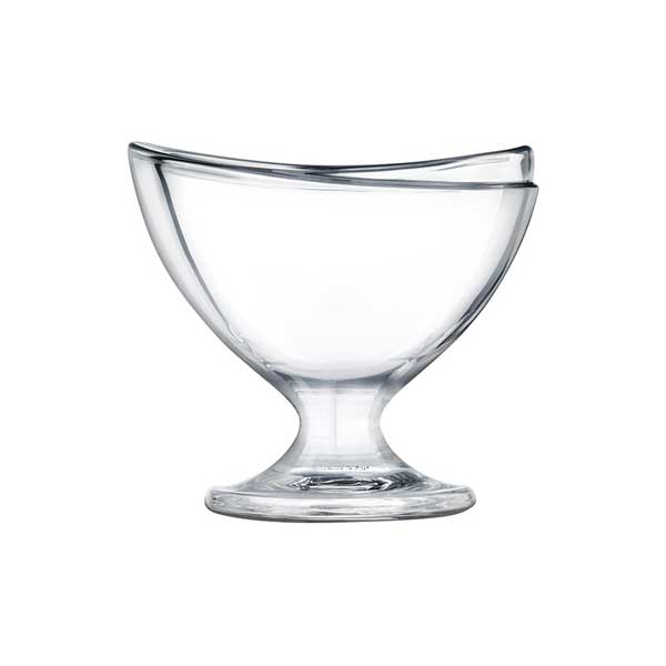 Ocean 6-Piece 5.5oz Glass Delight Ice Cream Cup Set / Clear