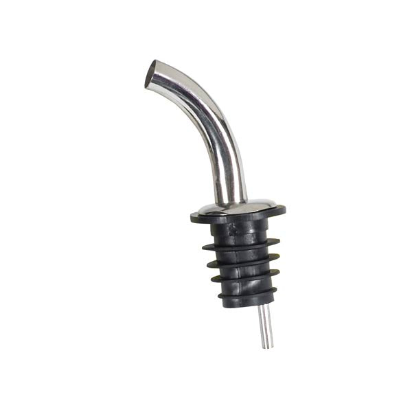 Angled Stainless Steel Liquor Speed Pourer / Winco