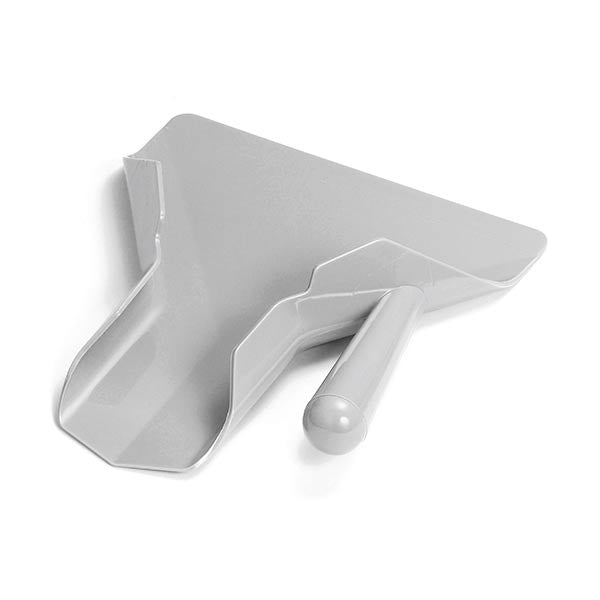 9.25" Plastic Right Handle French Fry Scoop-Holder / Knicer
